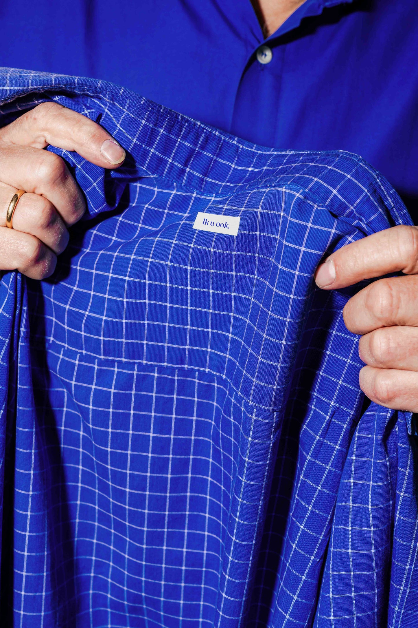 Ik u ook strijklabel