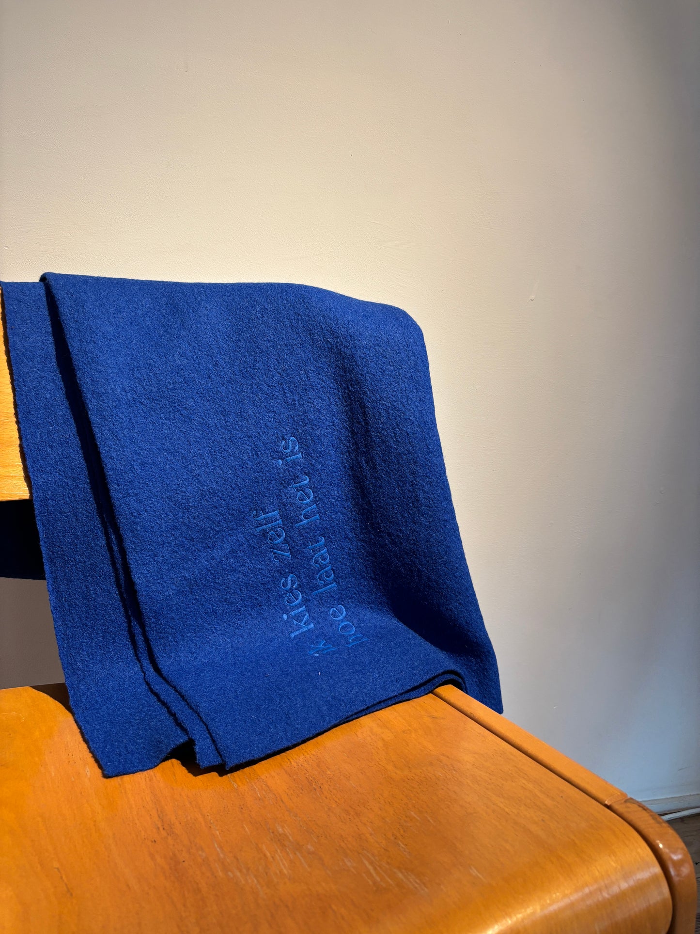 Deken + print — Ik kies zelf hoe laat het is