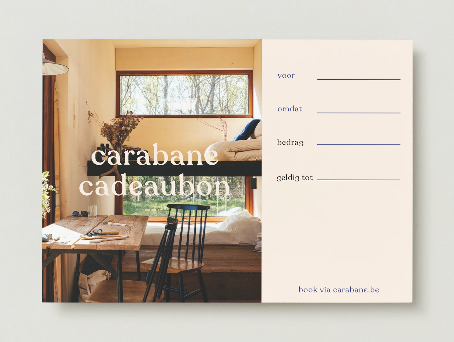Carabane cadeaubon