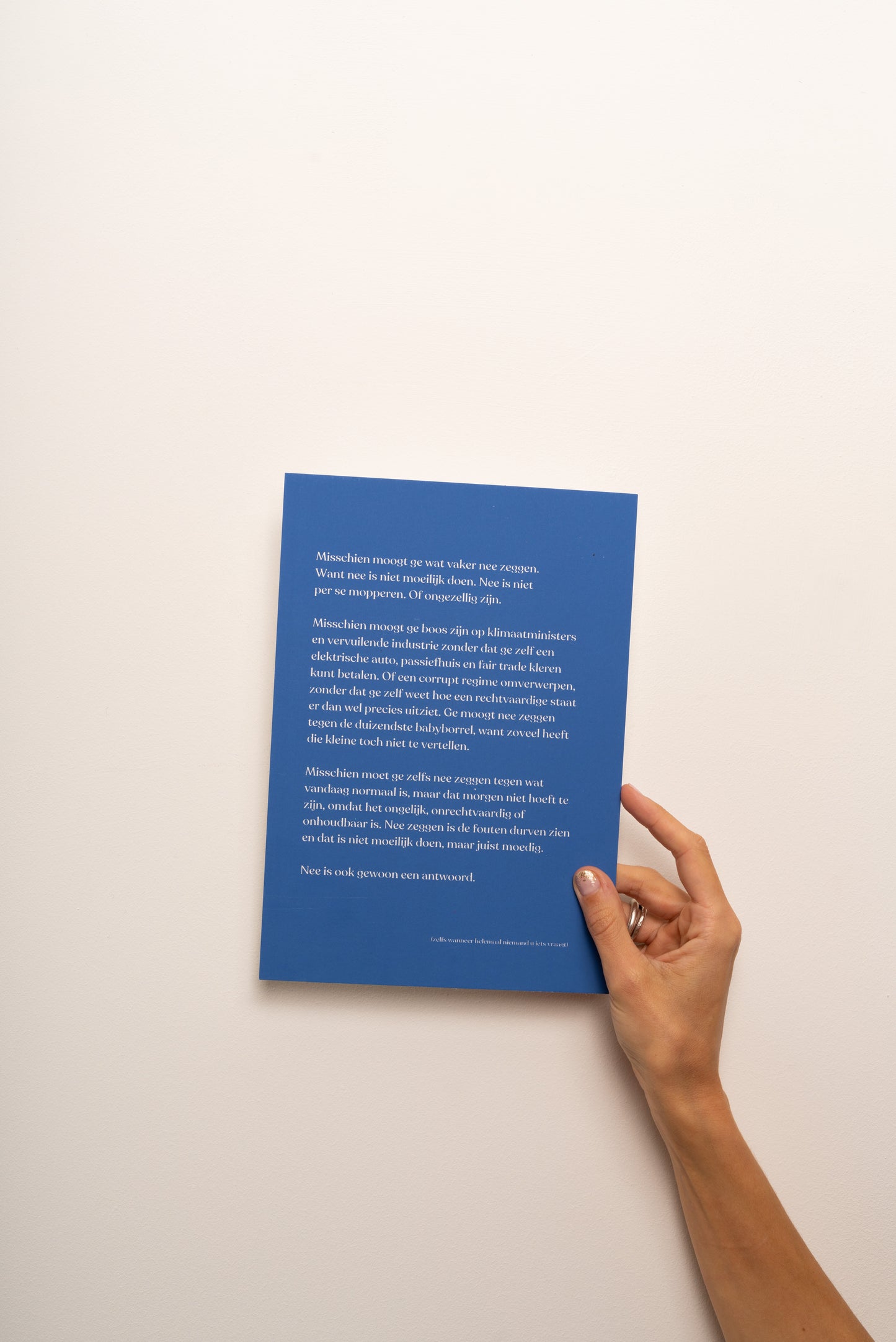 Nee — T-shirt + print