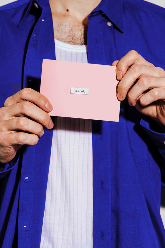 Ik u ook strijklabel