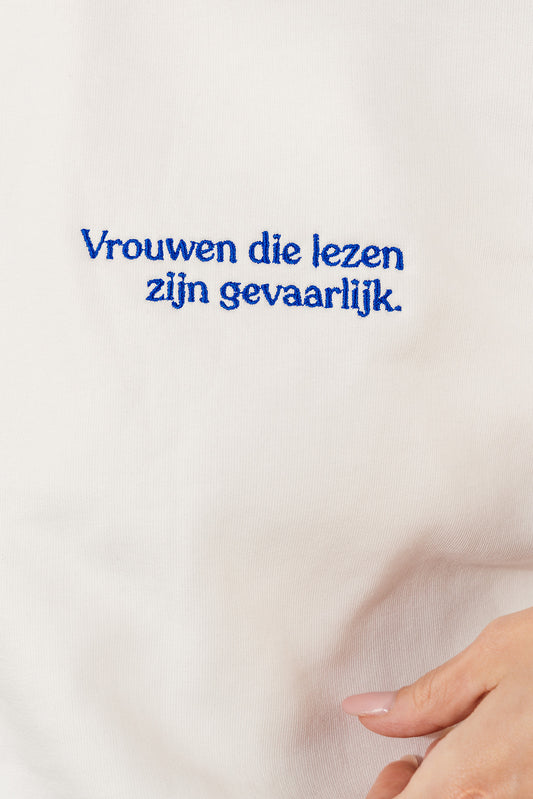 Trui — Vrouwen die lezen zijn gevaarlijk